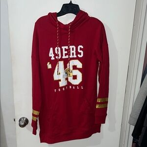 49ers Red Hoodie